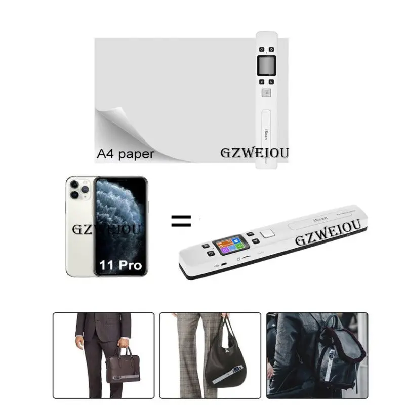 Portable Handhold Document Scanner 3