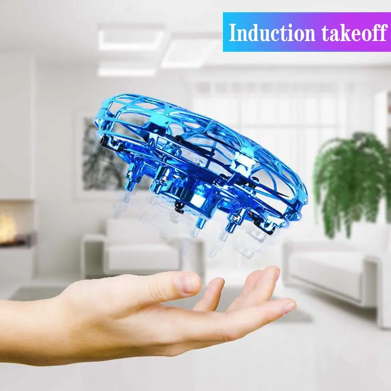 Ufo Drone Hand Sensing Interaction 1