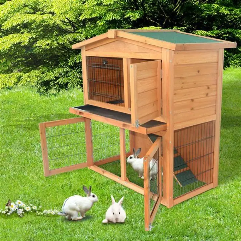 Waterproof Wooden Small Pet House 1