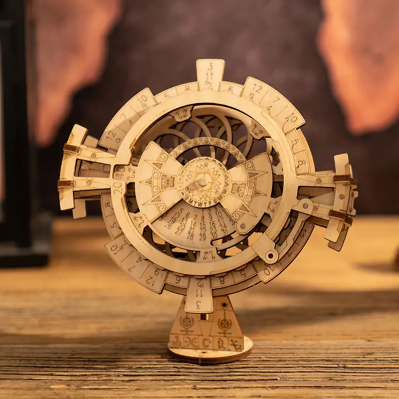 Perpetual Calendar Diy 3D Wooden Kit 1