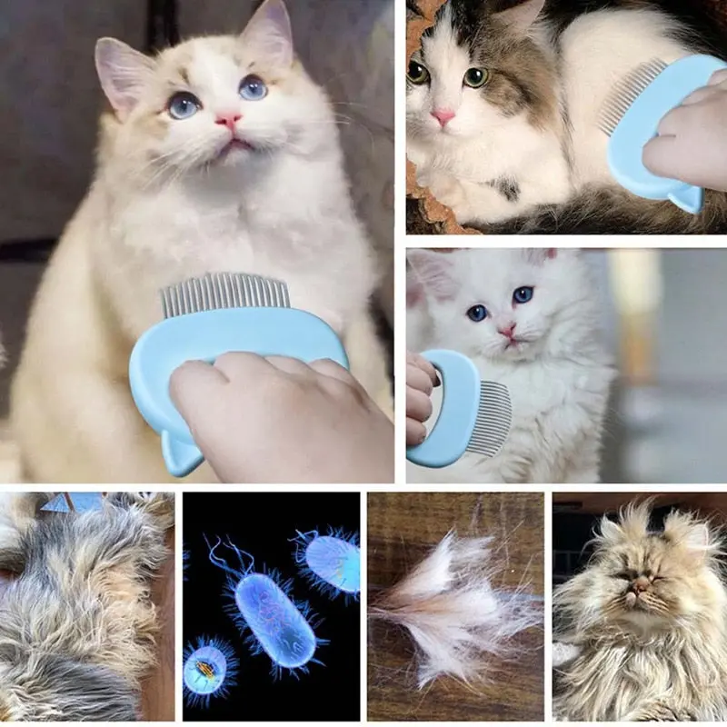 Pet Shell Massager Grooming Comb 1
