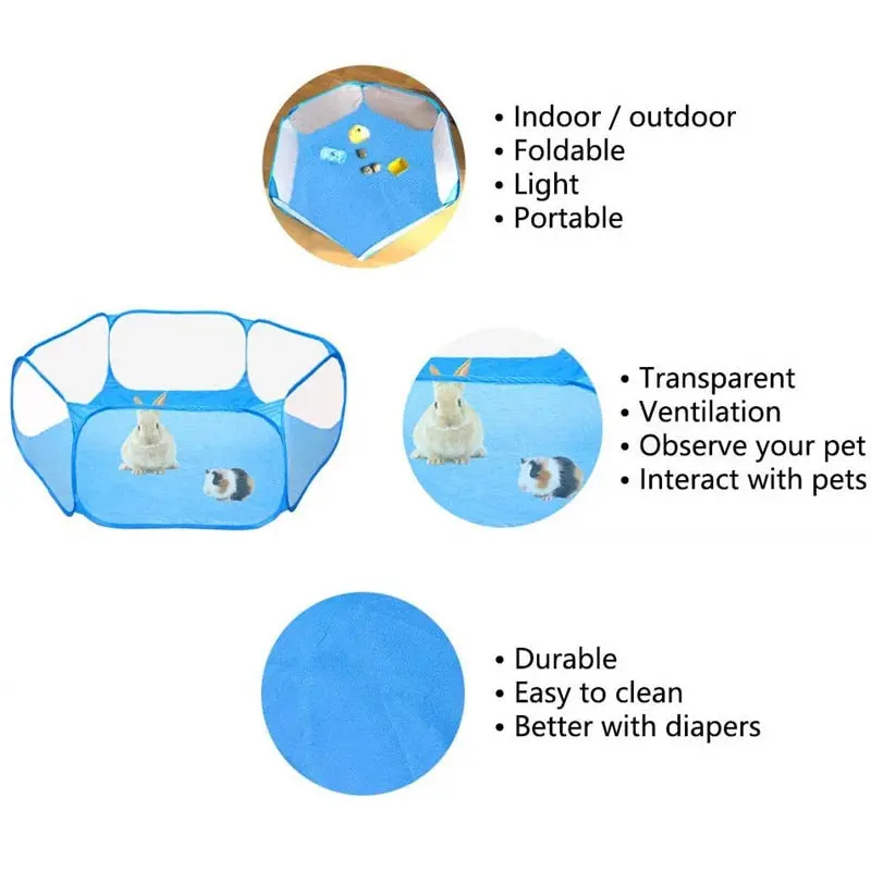 Indoor/Outdoor Small Pets Playpen 2