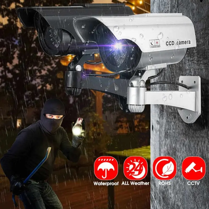 Waterproof Solar Power Fake Camera 1