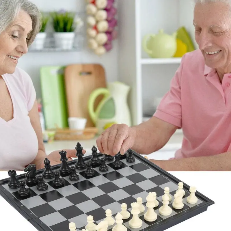Magnetic Portable Chess/Checkers 1