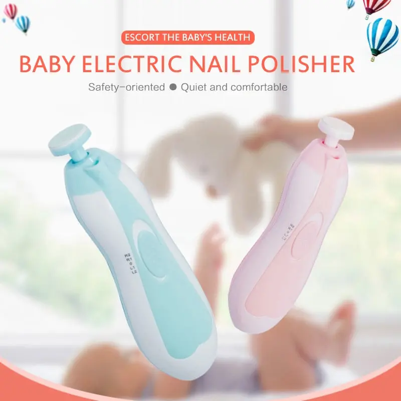 Electric Baby Nail Trimmer Care Tools 1