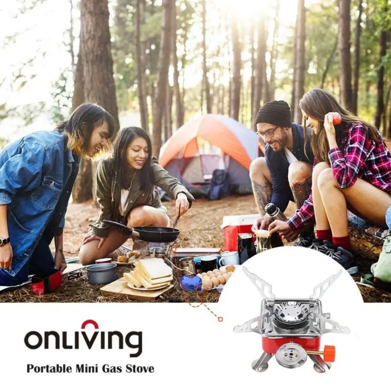 Portable Folding Ultra-Light Gas Stove 1