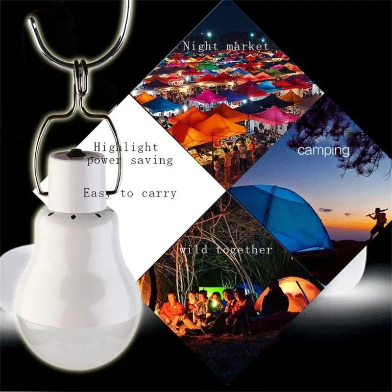 Portable Camping Solar Panel Light 1