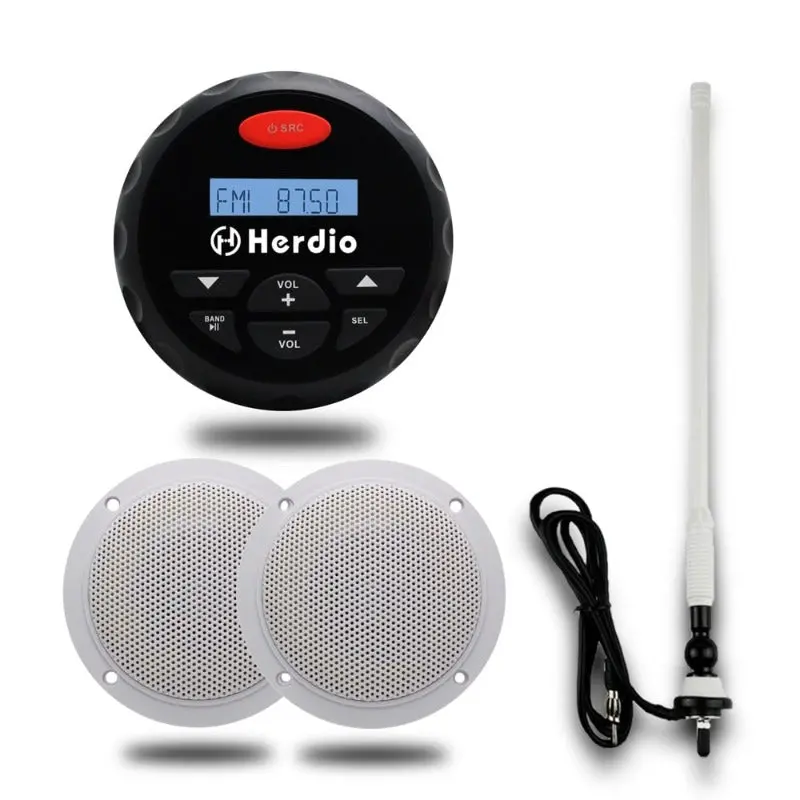 Marine Bluetooth Stereo Boat Radio 1