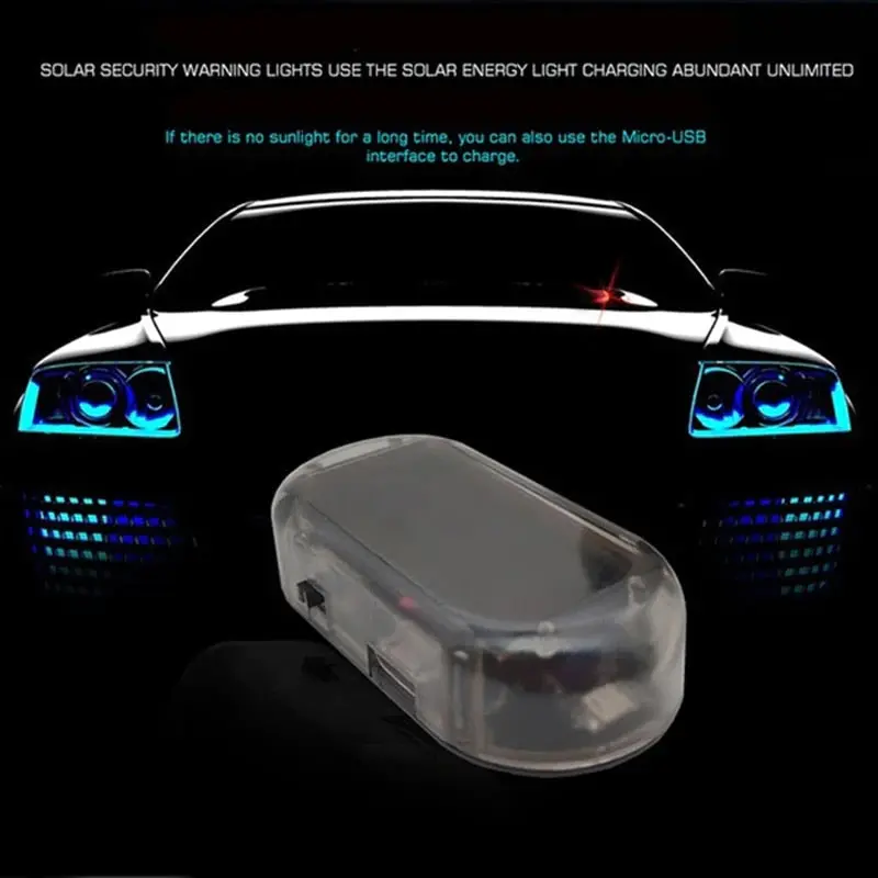 Solar Powered Simulated Security Led 1