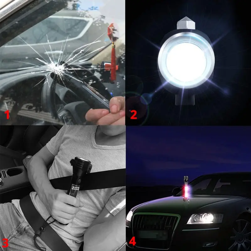 Solar Led Flashlight Multi-Function 1