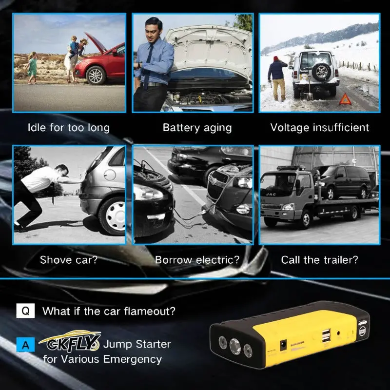 Portable 12V Jump Starter Power Bank 1