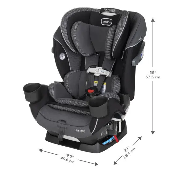 All4one All-In-One Convertible Car Seat With Sensorsafe Support 1