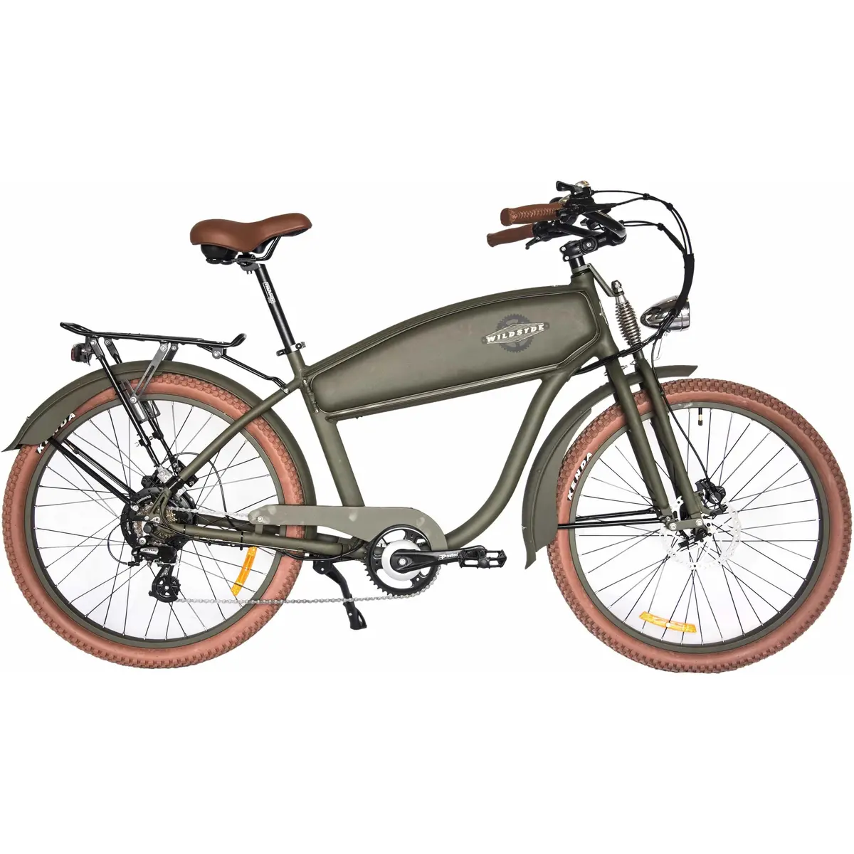 Wildsyde Shadow Vintage Electric Bicycle -750 Watt, 48V (Class 2) 3