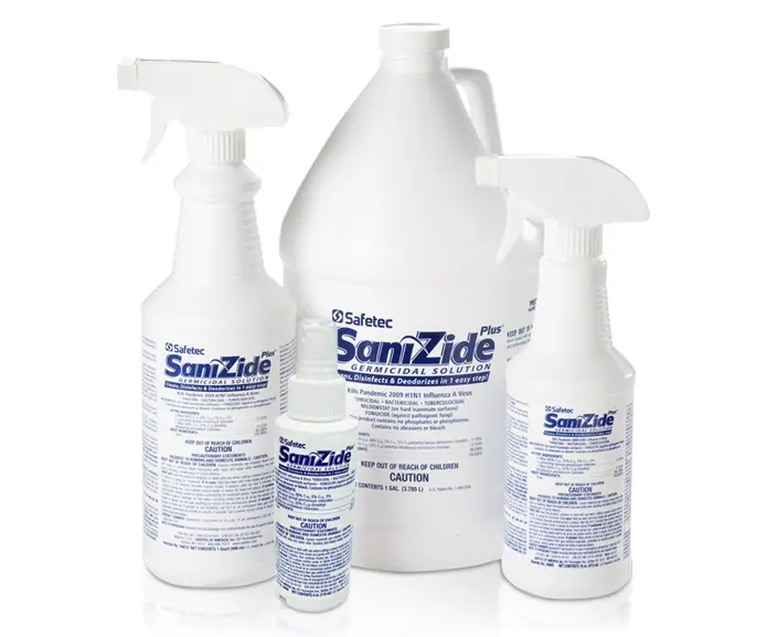 Sanizide Plus 16 Oz. Disinfectant Spray 1