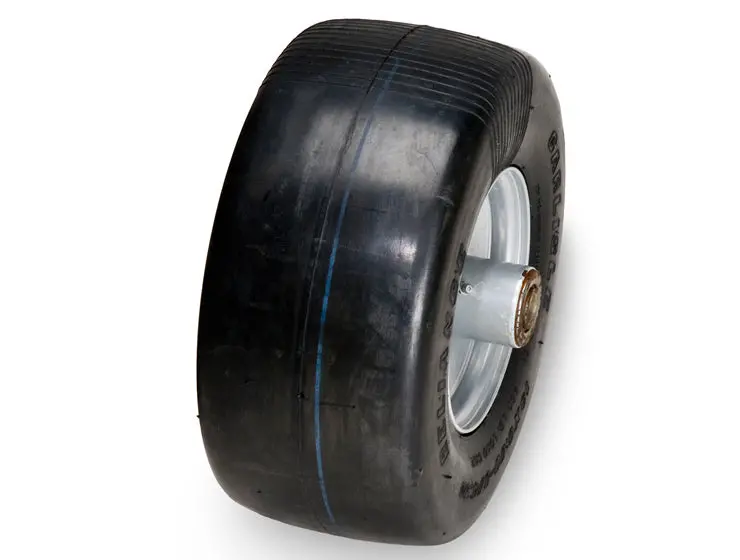 (607689) Hustler Super 104 15 X 6-6 Semi-Pneumatic Run Flat Tire And Wheel Assembly (1 Tire) 1