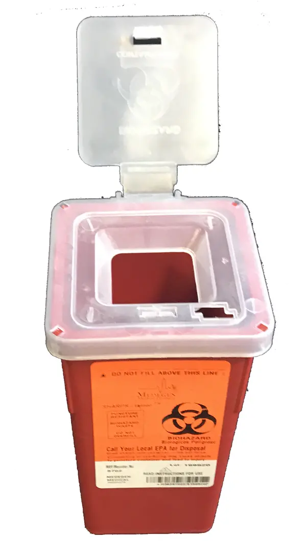 Stackable Sharps Container (Quart Size) - Case/72 1