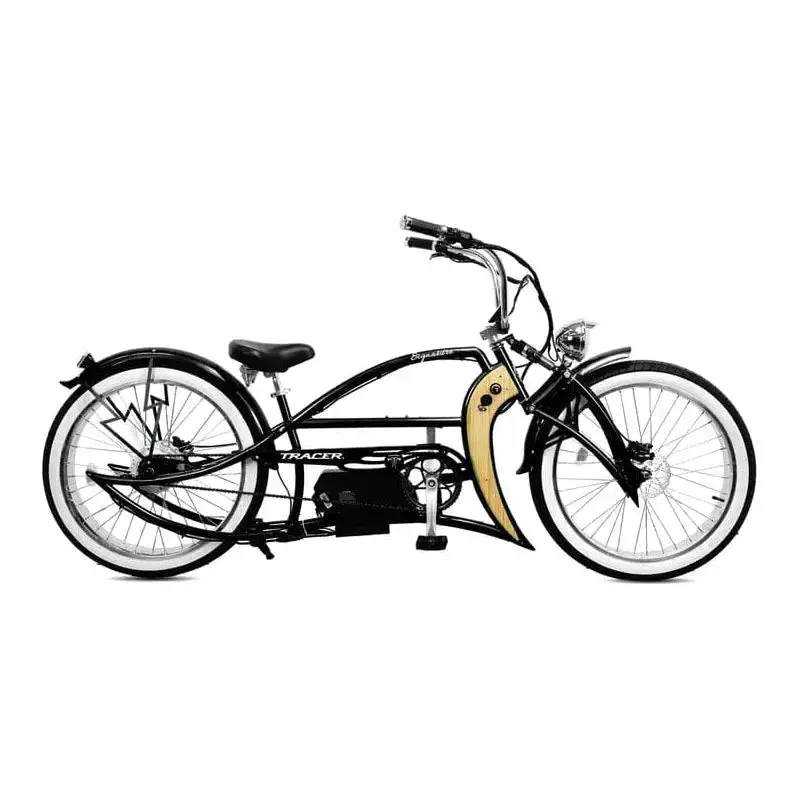 Tracer Signature Pro 26'' Chopper Cruiser Electric Bike - 800 Watt, 48V 1