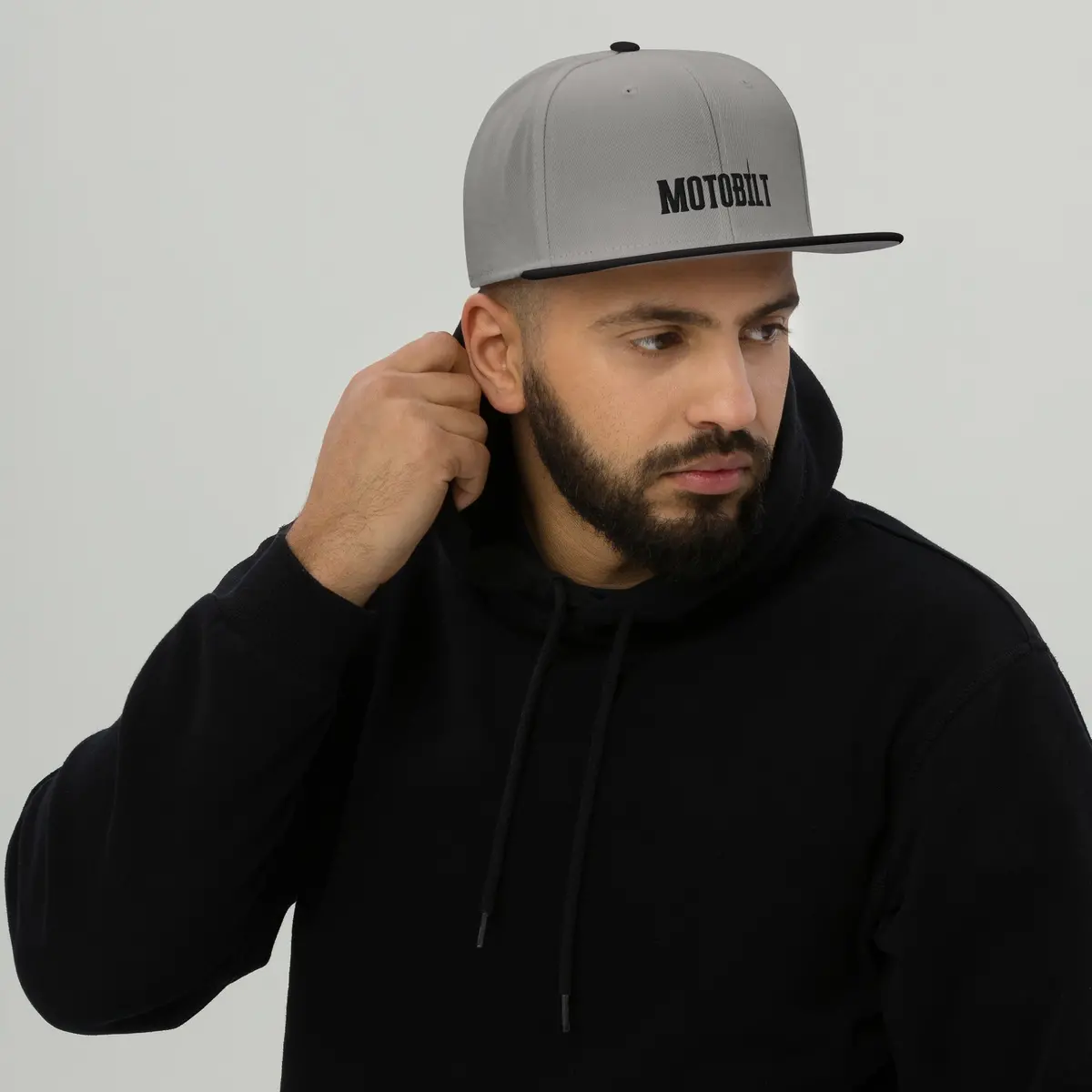 Motobilt 3D Embroidered Snapback 5