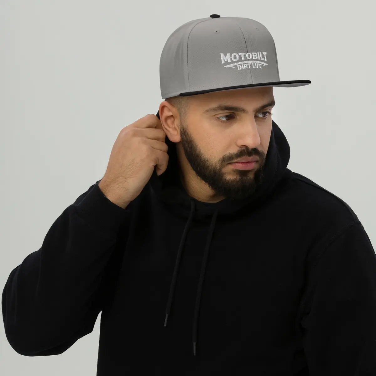 Motobilt Embroidered Dirt Life Snapback Hat 8