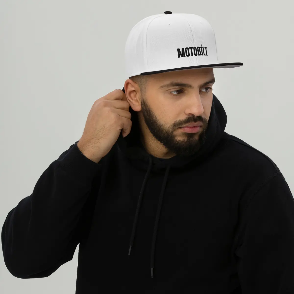Motobilt 3D Embroidered Snapback 5
