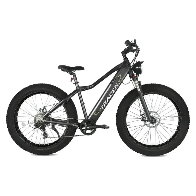 Tracer Tacoma 26" 7 Speed Electric Fat Tire Bike W/ Dual Suspensions - 800 Watt, 48V 1