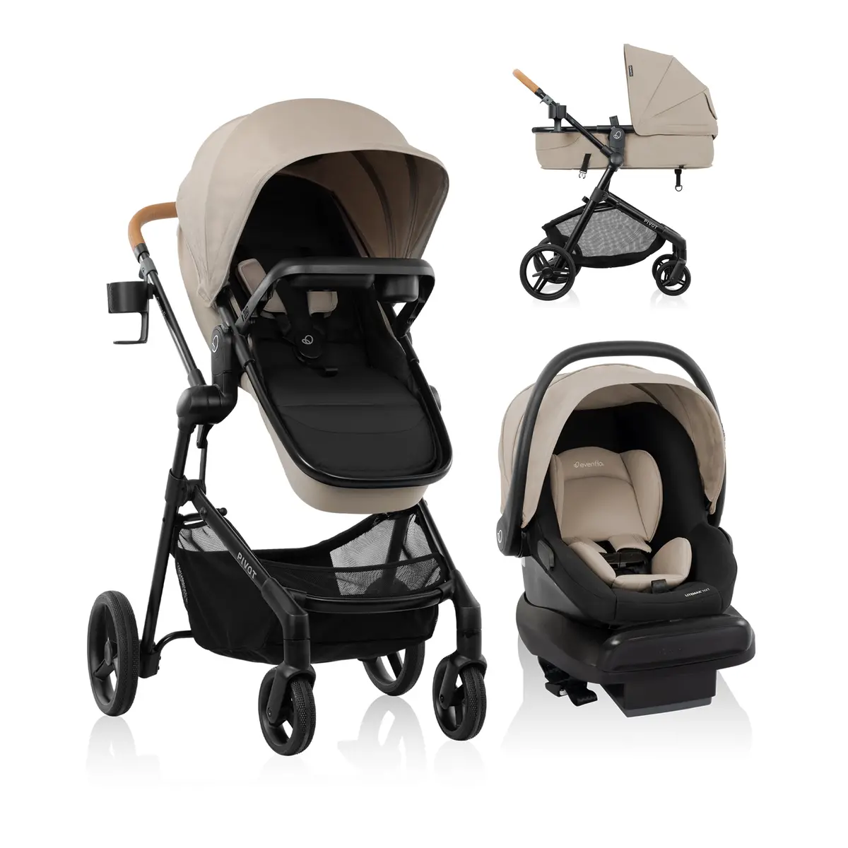 Pivot Nxt Travel System With Litemax Nxt Infant Car Seat 1