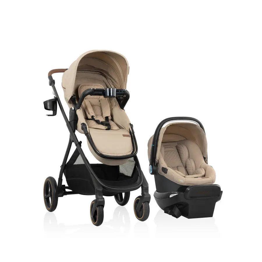 Shyft Intuiti+ Travel System Featuring Revolve180 Litemax Nxt With Sensorysoothe Green And Gentle - Support 1