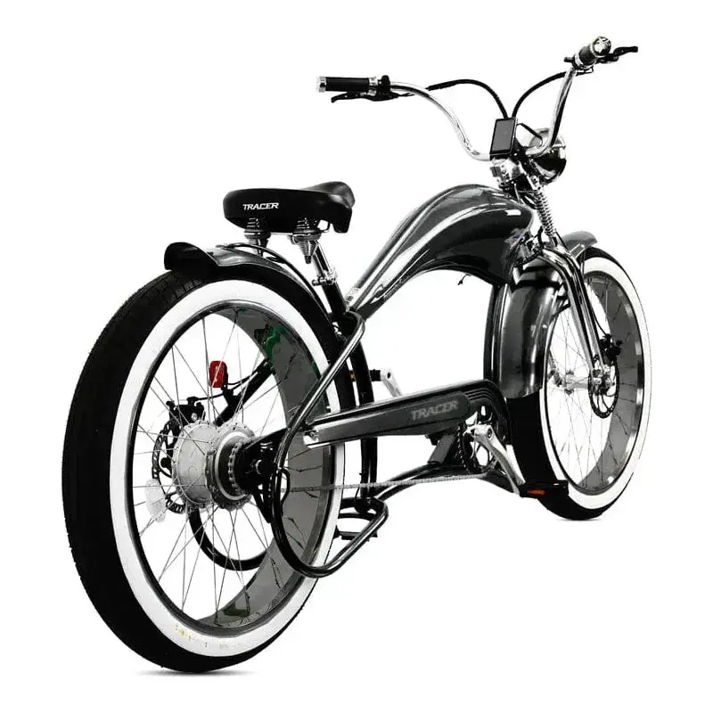 Tracer Twenty5 Ds 500W 26" Dual Springer Cruiser E-Bikes - 500 Watt, 48V 3
