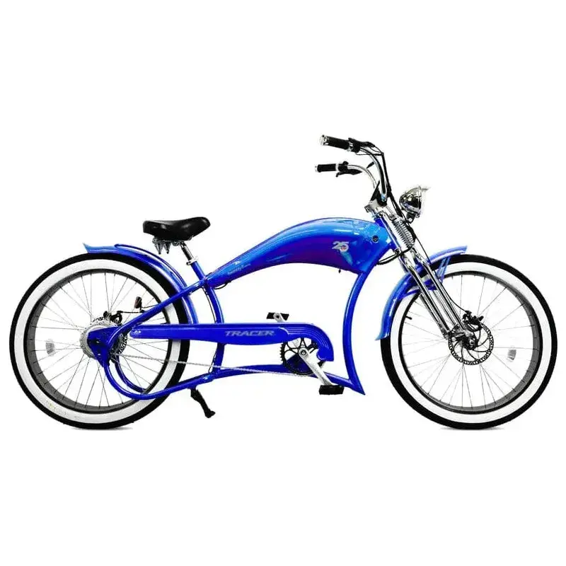 Tracer Twenty5 Ds 500W 26" Dual Springer Cruiser E-Bikes - 500 Watt, 48V 2