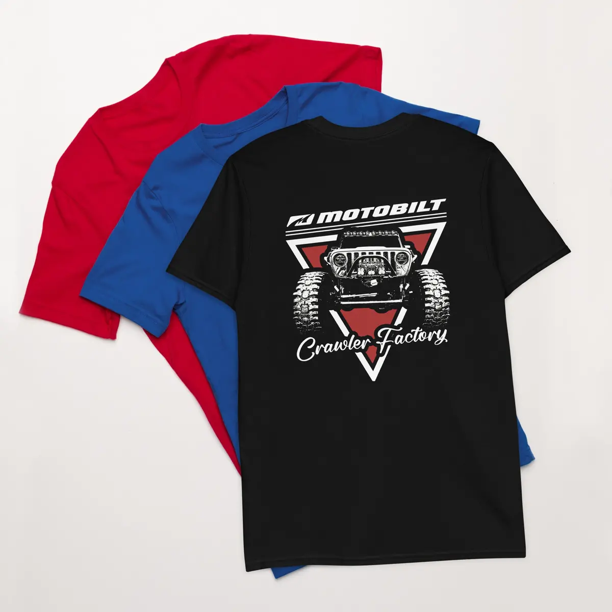 Motobilt Crawler Factory Unisex T-Shirt 1