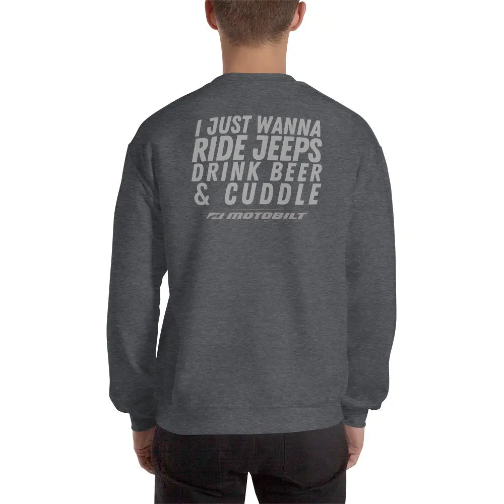 Motobilt Casual Beer-Themed Cuddle Sweatshirt - Image 6