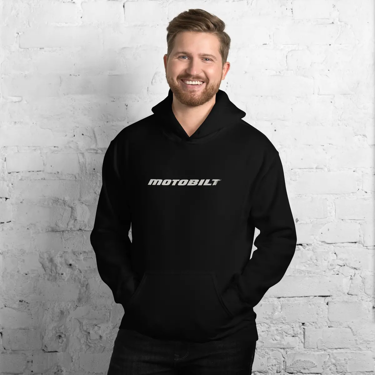 Motobilt Drink Beer And Cuddle Hoodie - New! 1