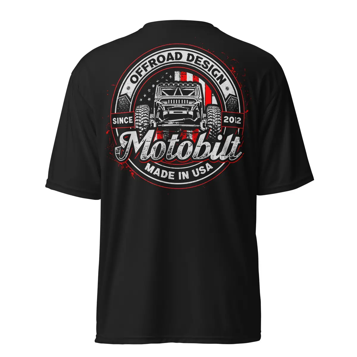 Motobilt Accomplice Performance Crew Neck T-Shirt 1