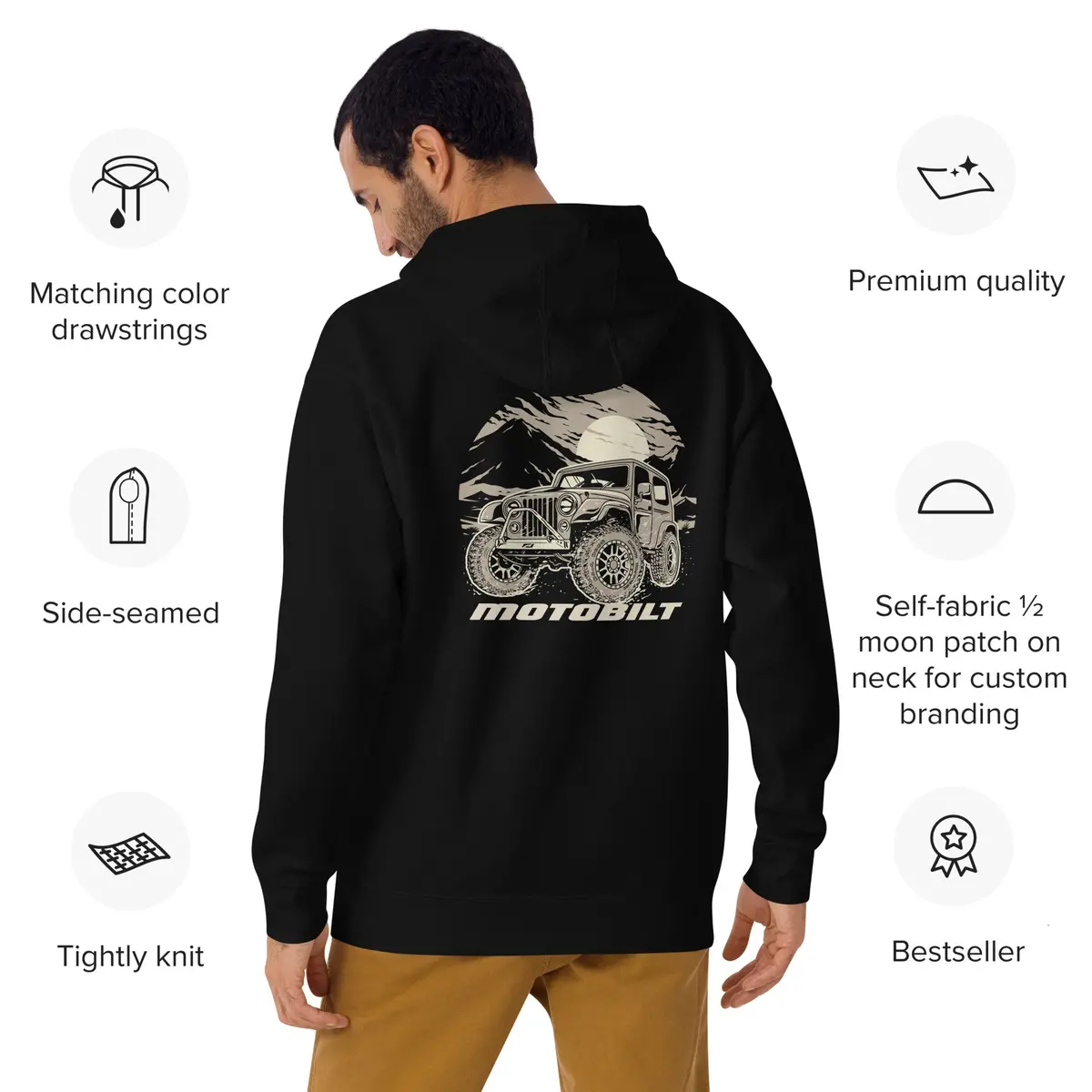 Motobilt Vintage Hoodie 1