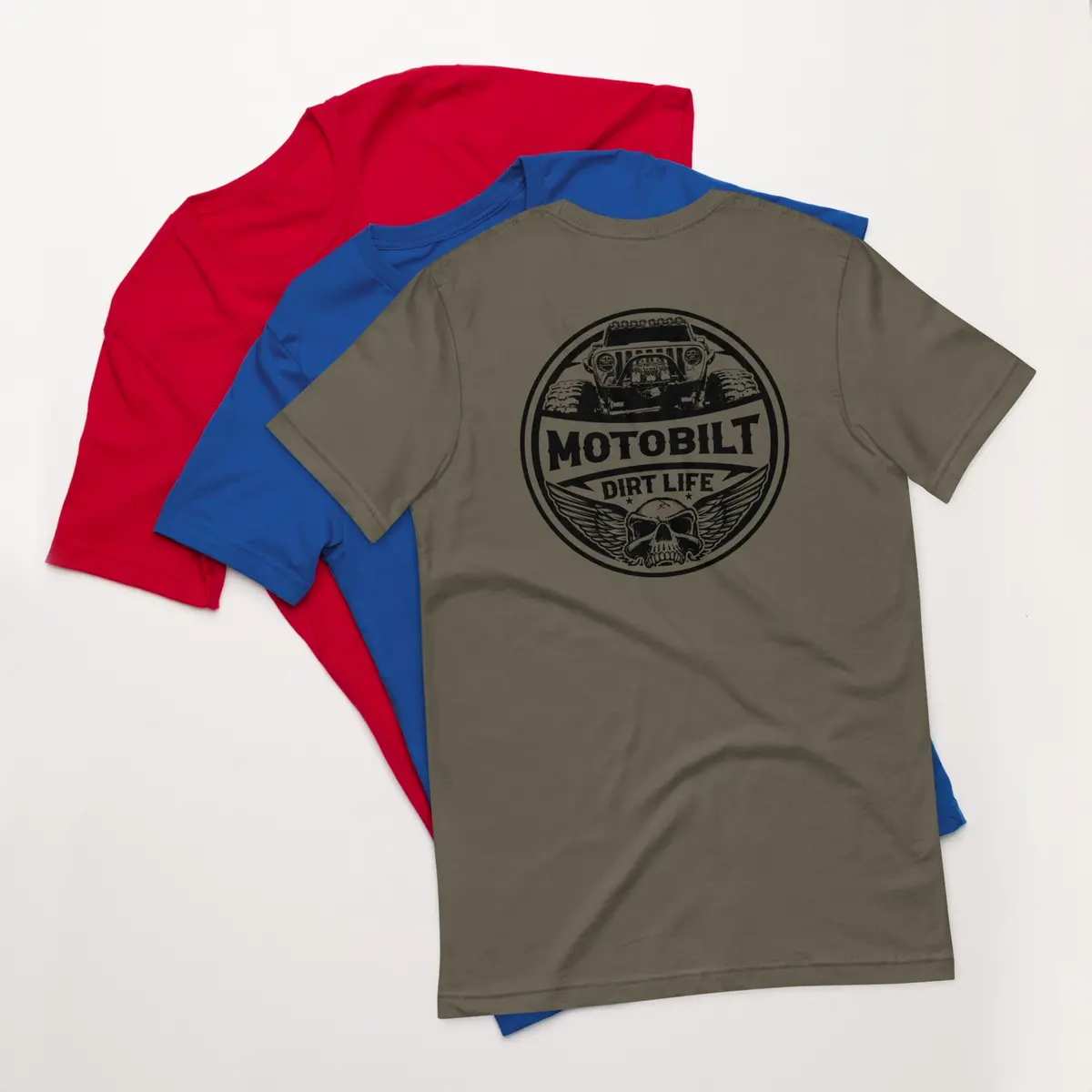 Motobilt Dirt Life T-Shirt – Premium Bella Canvas Soft Cotton Tee - Image 9