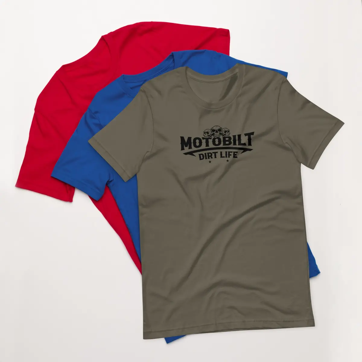 Motobilt Bella Canvas Dirt Life T-Shirt 8