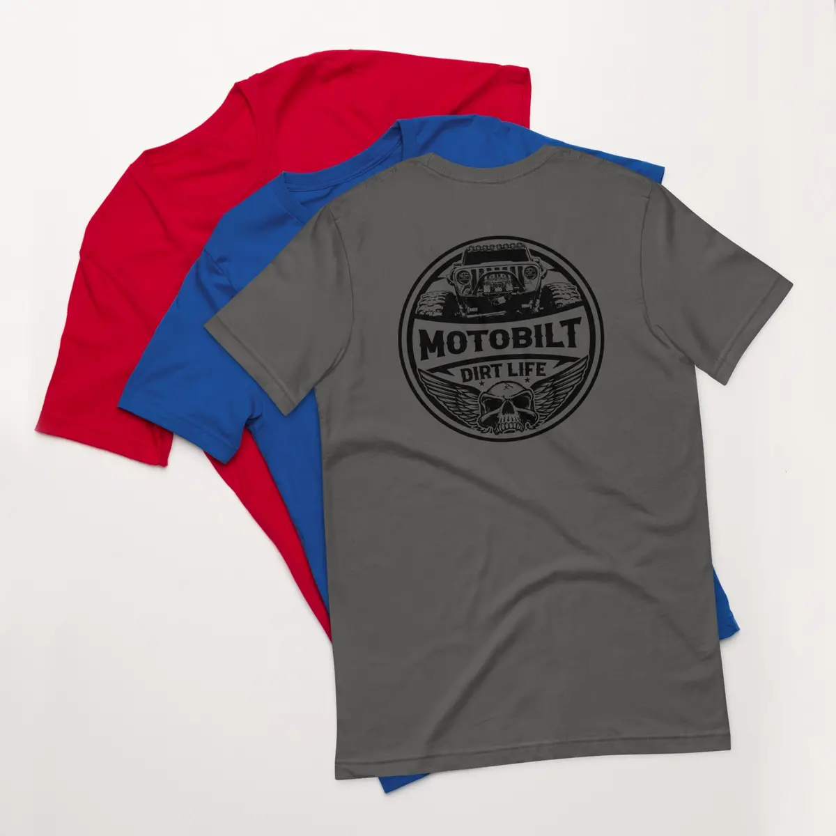 Motobilt Bella Canvas Dirt Life T-Shirt 19