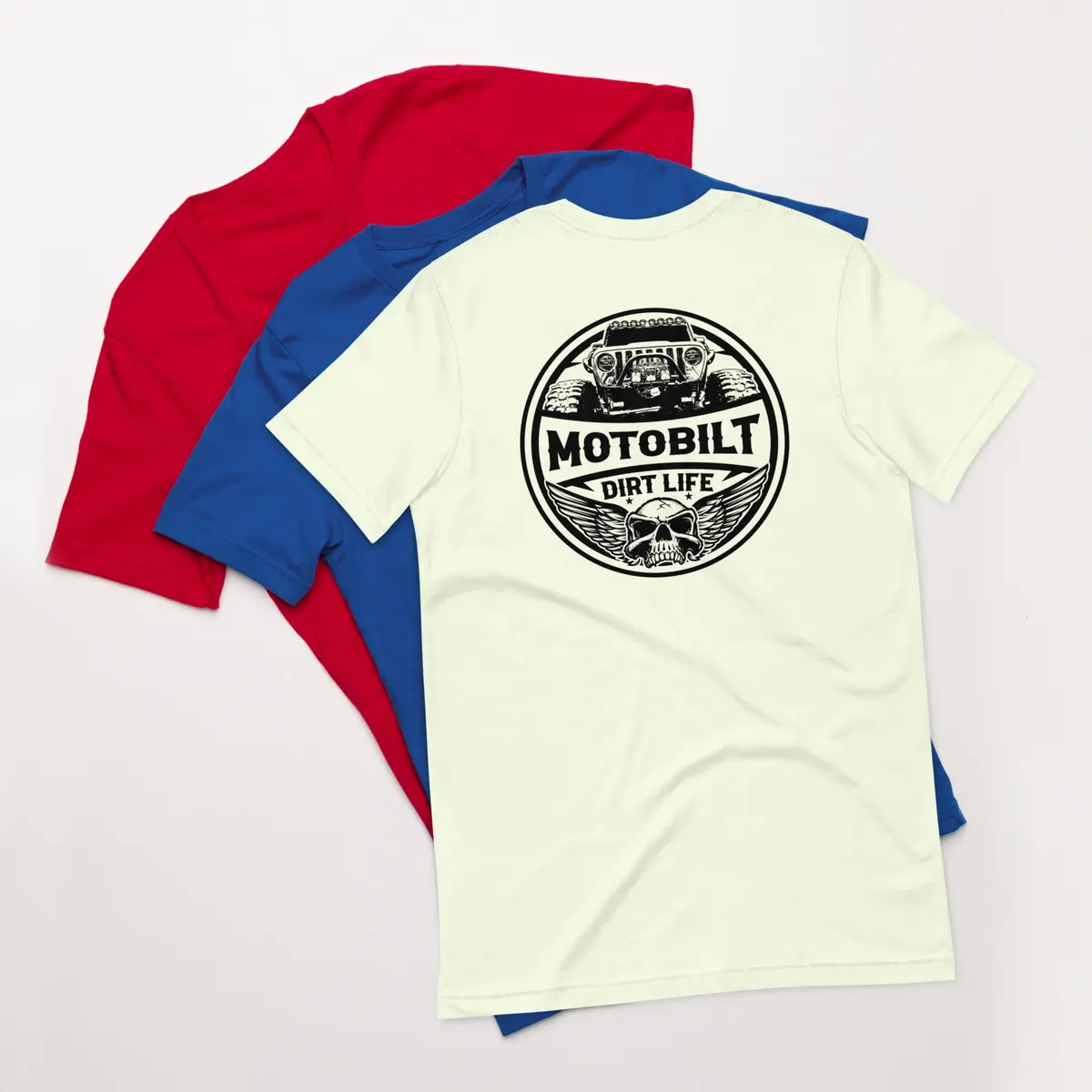 Motobilt Dirt Life T-Shirt – Premium Bella Canvas Soft Cotton Tee