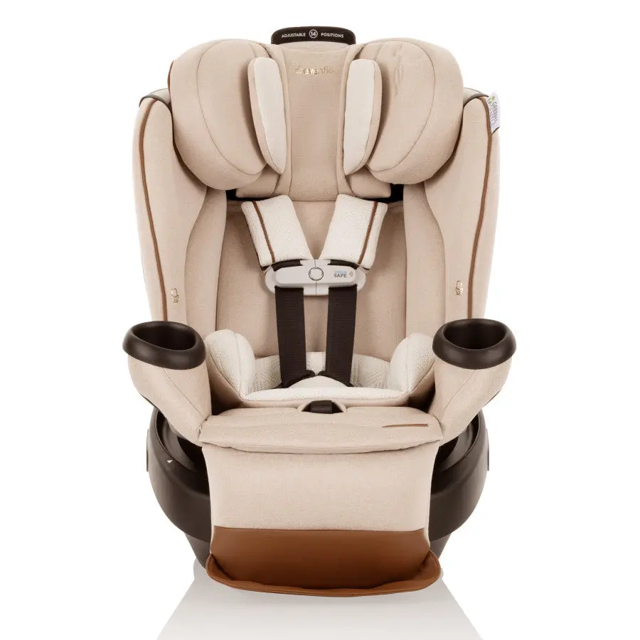 Revolve360 Extend All-In-One Rotational Car Seat With Green & Gentle Fabric - Support 1