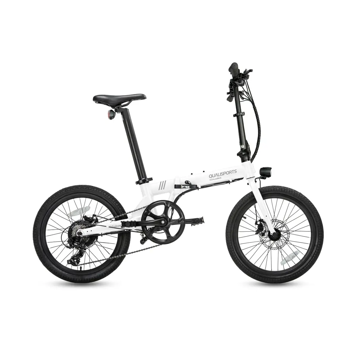 Qualisports Volador - Portable Folding E-Bike – Top Speed 20Mph - 350W 1