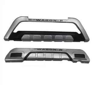 Maruti Suzuki Wagonr 2019-2021 Front And Rear Bumper Guard In High Quality Abs Material 1