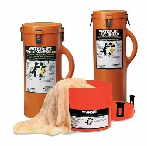 Water Jel Fire Blanket Plus Canister 5′ X 6′ 2