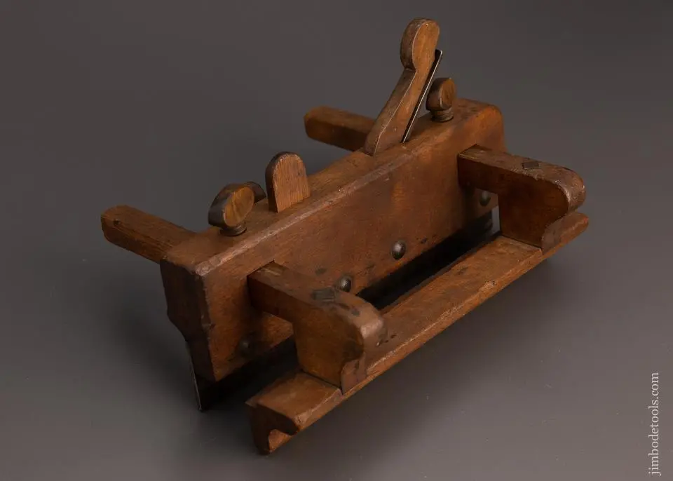 Fine Jo Fuller Providence Yellow Birch 18Th Century Plow Plane - Excelsior 99225 - As Of July 17 1