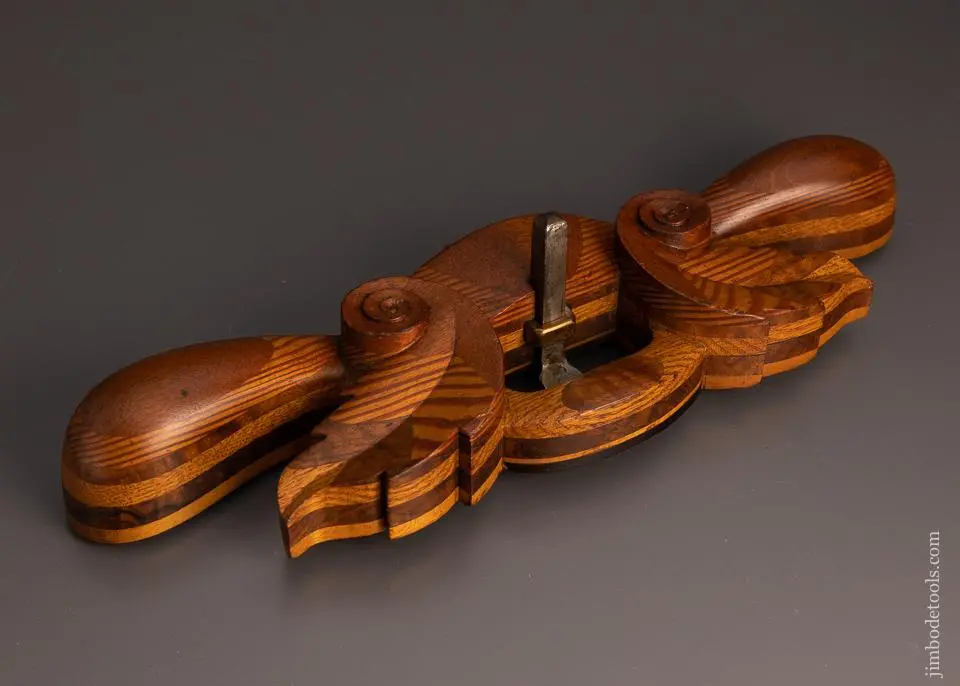 Stunning Hand Carved Router Plane - Excelsior 99255 1