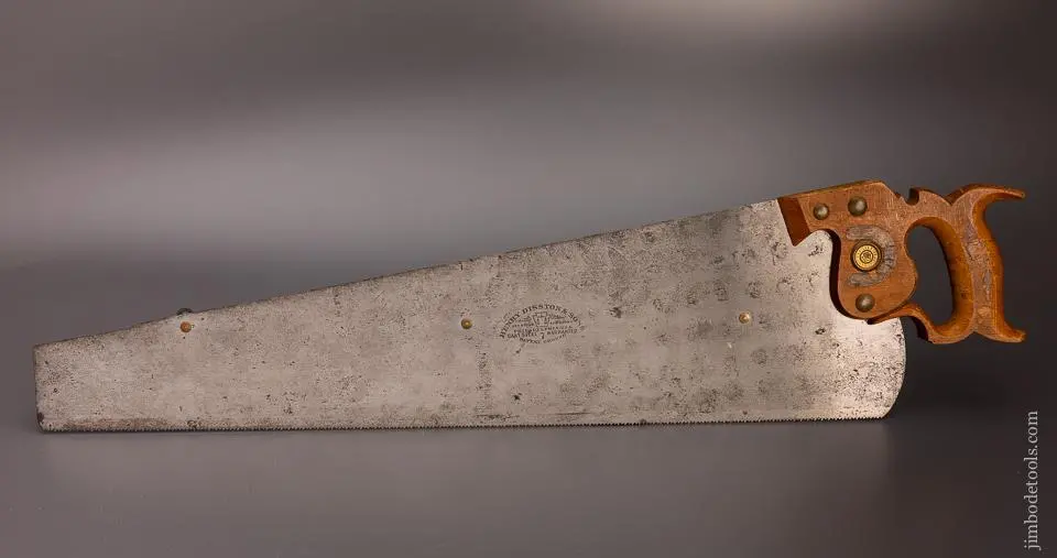 Rare & Minty Disston Gauge Saw - Excelsior 99275 - As Of July 27 1