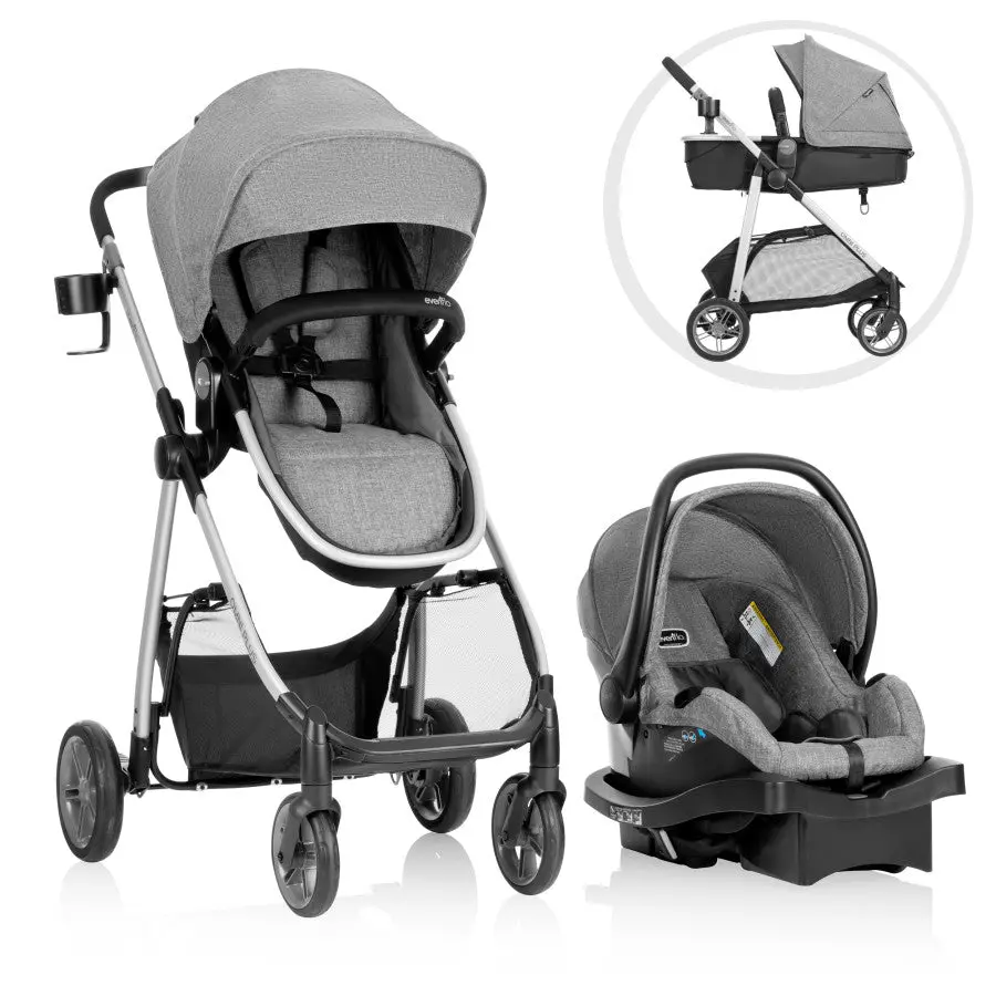 Omni Plus Modular Travel System With Litemax Sport Rear-Facing Infant Car Seat 1