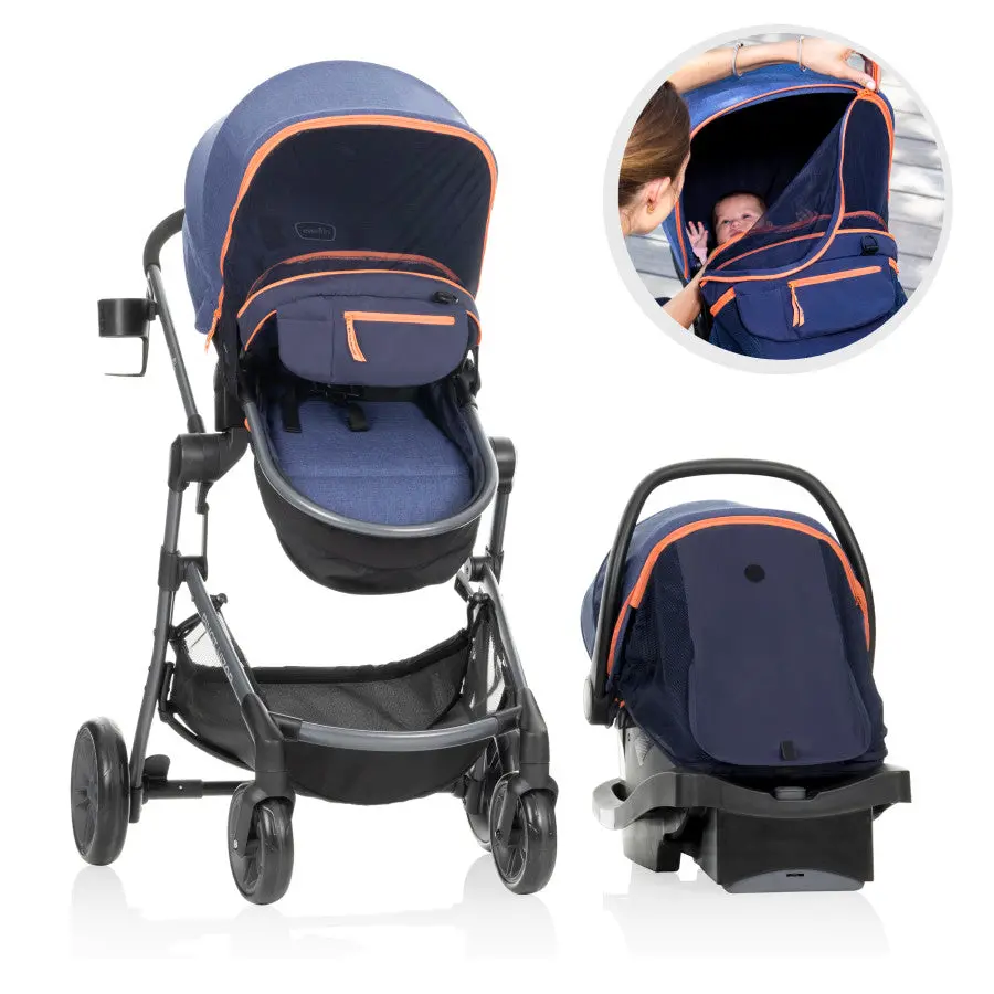 Pivot Vizor Travel System With Litemax Infant Car Seat 2