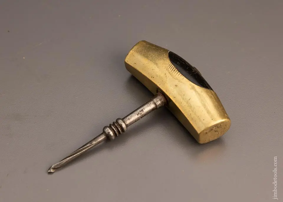 Buffalo Horn And Brass Barrel Tester - Excelsior 20551 1