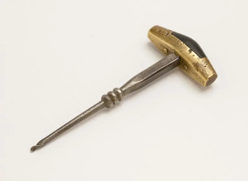 Miniature Fancy French Buffalo Horn Stuffed Barrel Tester * 21865 1