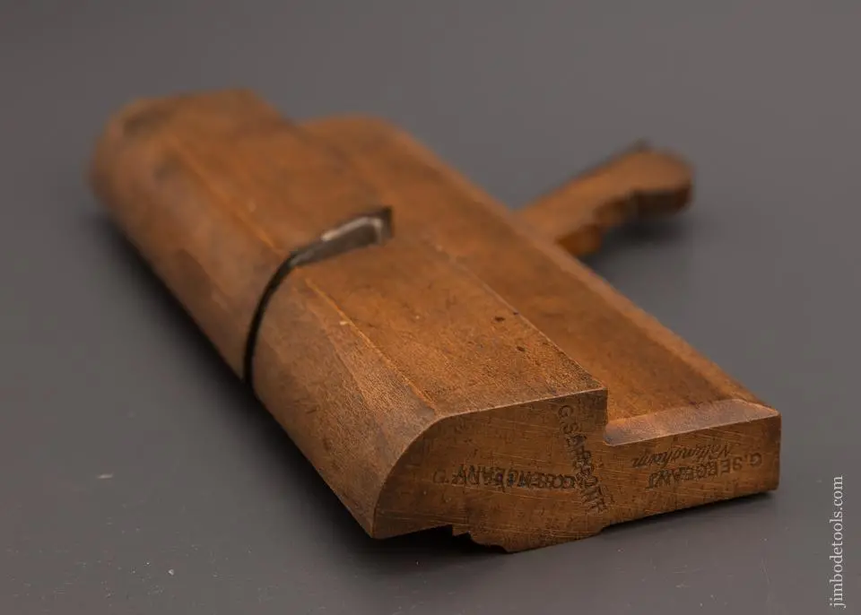 Crisp Half Round Moulding Plane By Hields Nottingham Circa 1830-81 Fine * 73001 1
